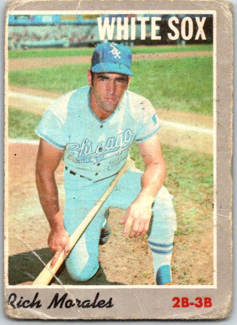 1970 Topps MLB #91 Rich Morales Chicago White Sox V47825