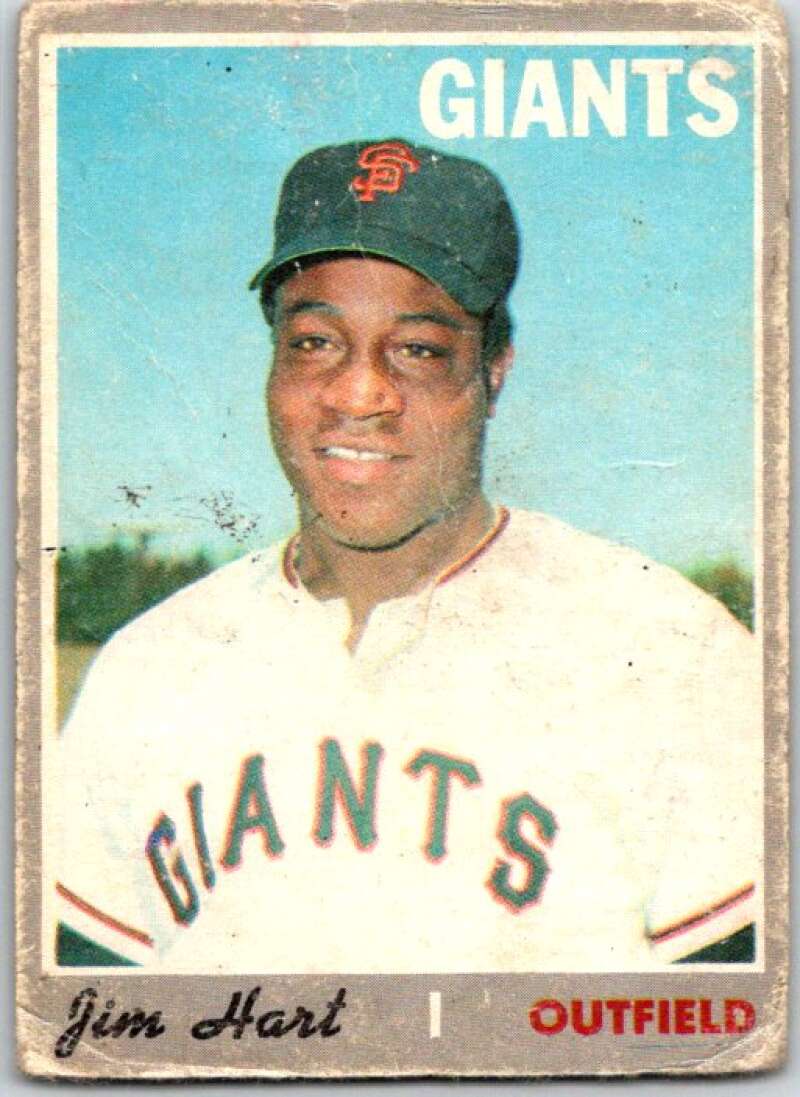 1970 Topps MLB #176 Jim Hart San Francisco Giants V47836