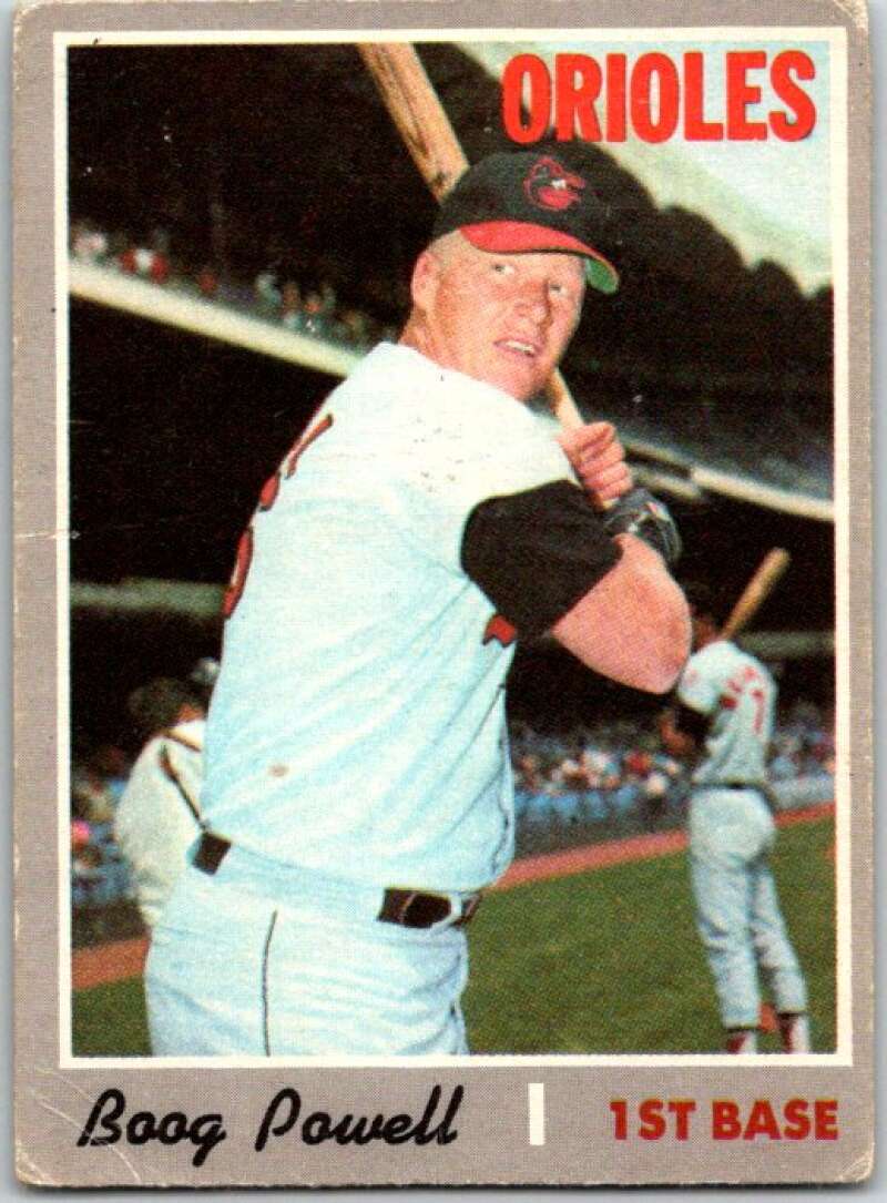 1970 Topps MLB #410 Boog Powell Baltimore Orioles V47897