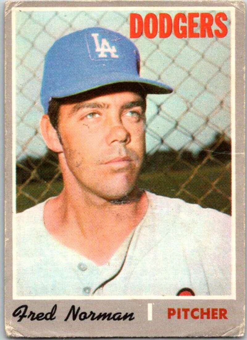 1970 Topps MLB #427 Fred Norman Los Angeles Dodgers V47905
