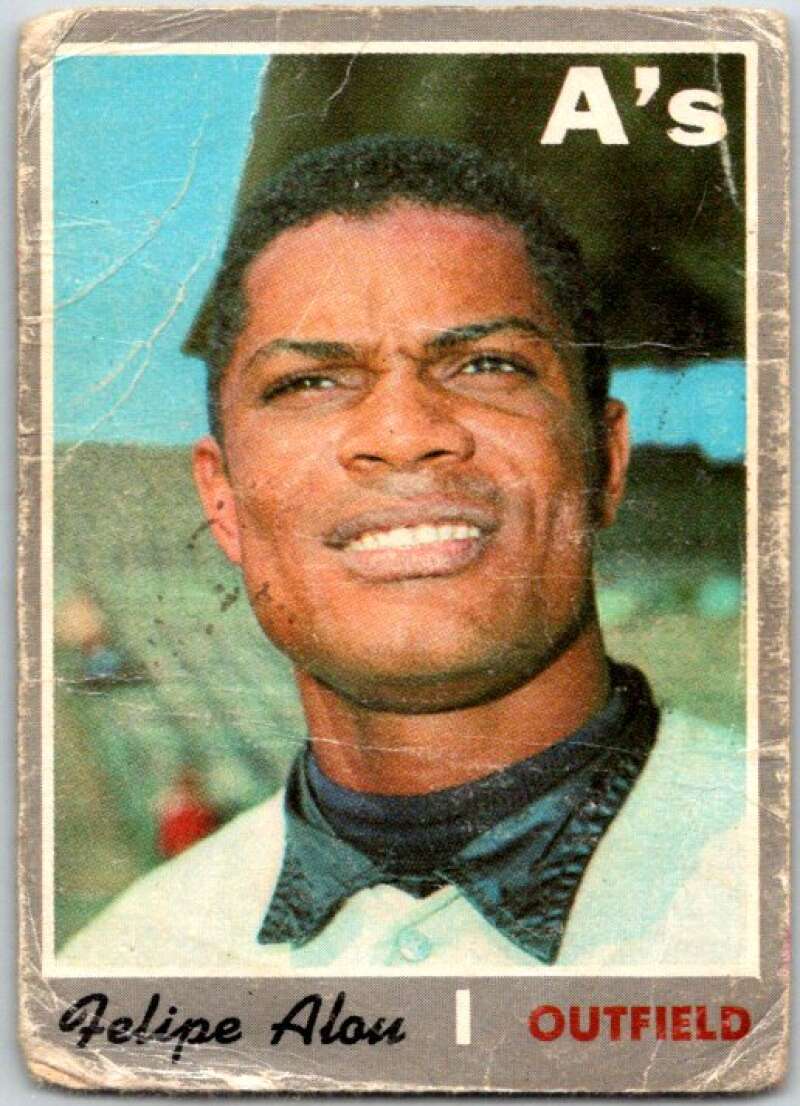 1970 Topps MLB #434 Felipe Alou Oakland Athletics V47907