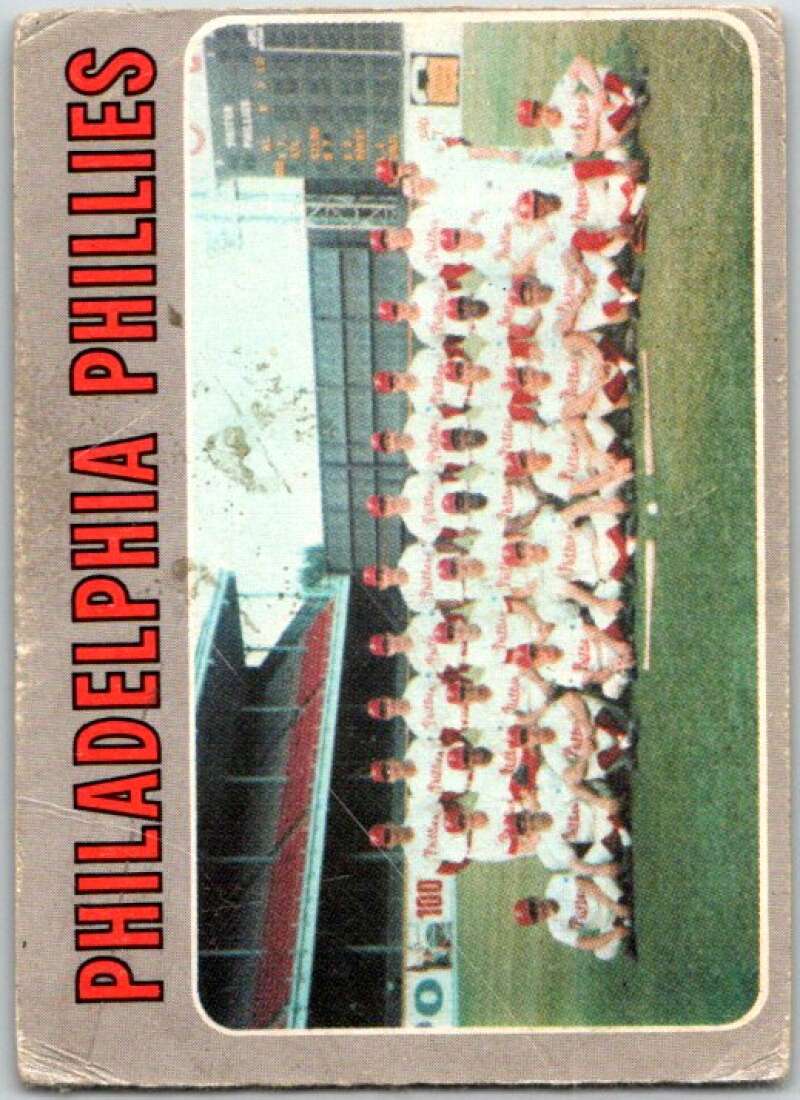 1970 Topps MLB #436 Phillies Team Philadelphia Phillies V47908