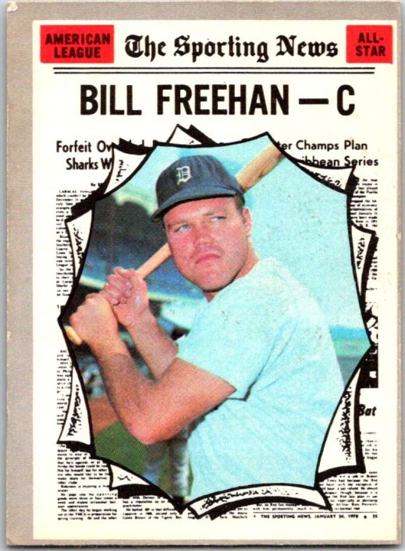 1970 Topps MLB #465 Bill Freehan All-Star Detroit Tigers V47915
