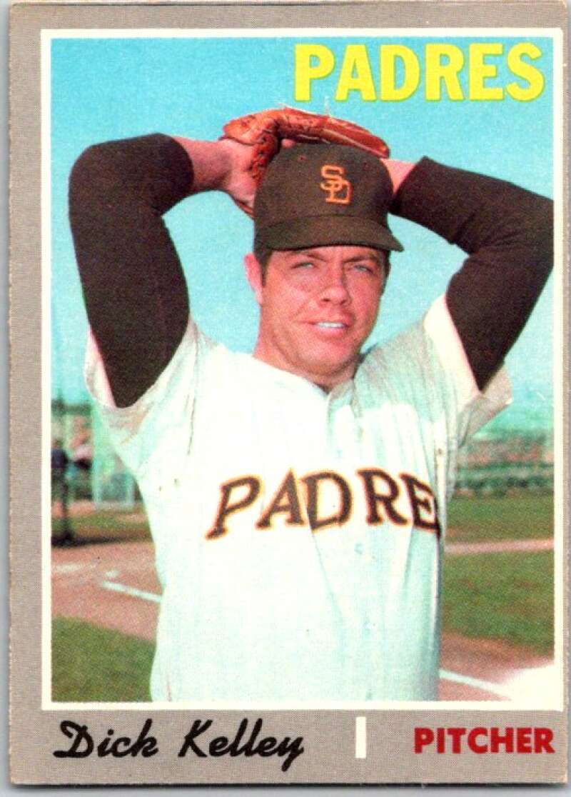 1970 Topps MLB #474 Dick Kelley San Diego Padres V47921