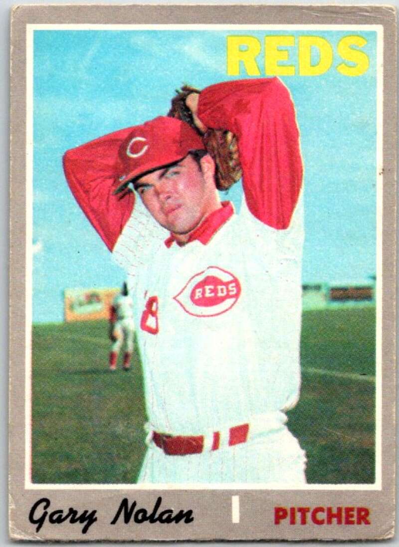 1970 Topps MLB #484 Gary Nolan Cincinnati Reds V47928