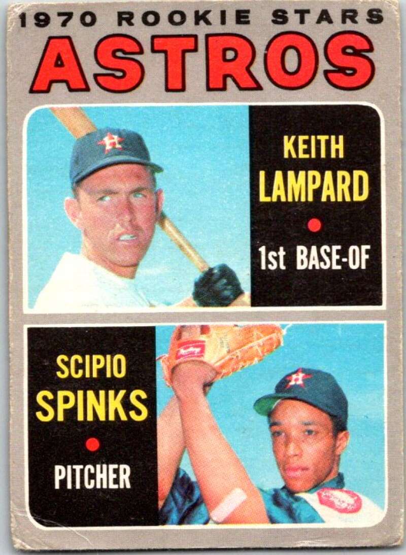 1970 Topps MLB #492 Keith Lampard/Scipio Spinks  RC Rookie  V47933