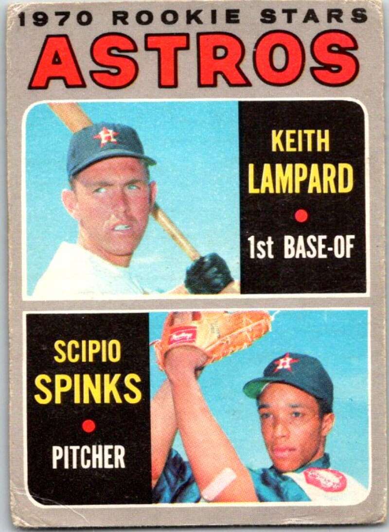 1970 Topps MLB #492 Keith Lampard/Scipio Spinks RC Rookie V47933