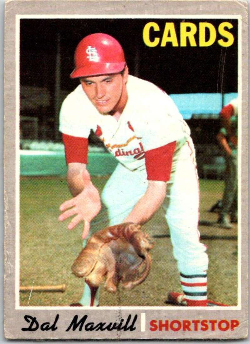 1970 Topps MLB #503 Dal Maxvill St. Louis Cardinals V47946