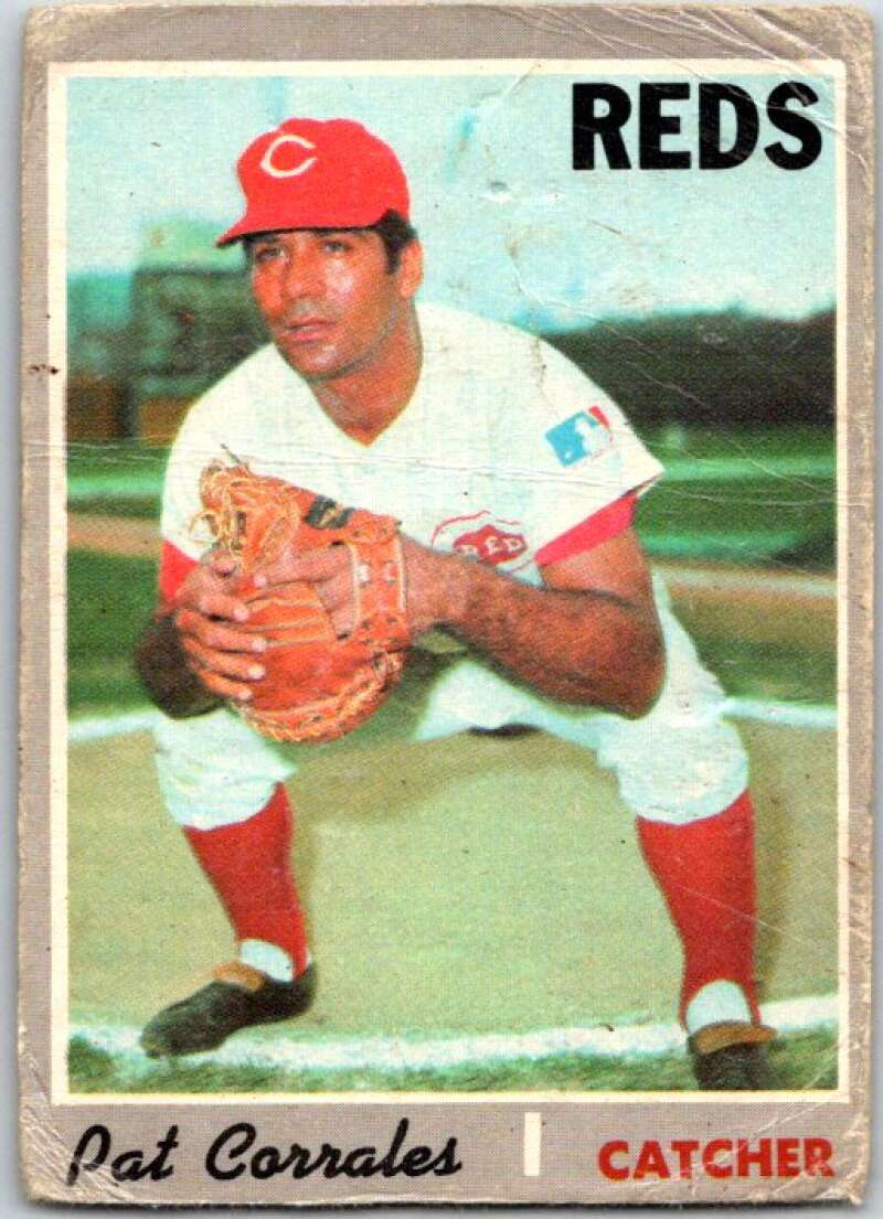 1970 Topps MLB #507 Pat Corrales Cincinnati Reds V47952