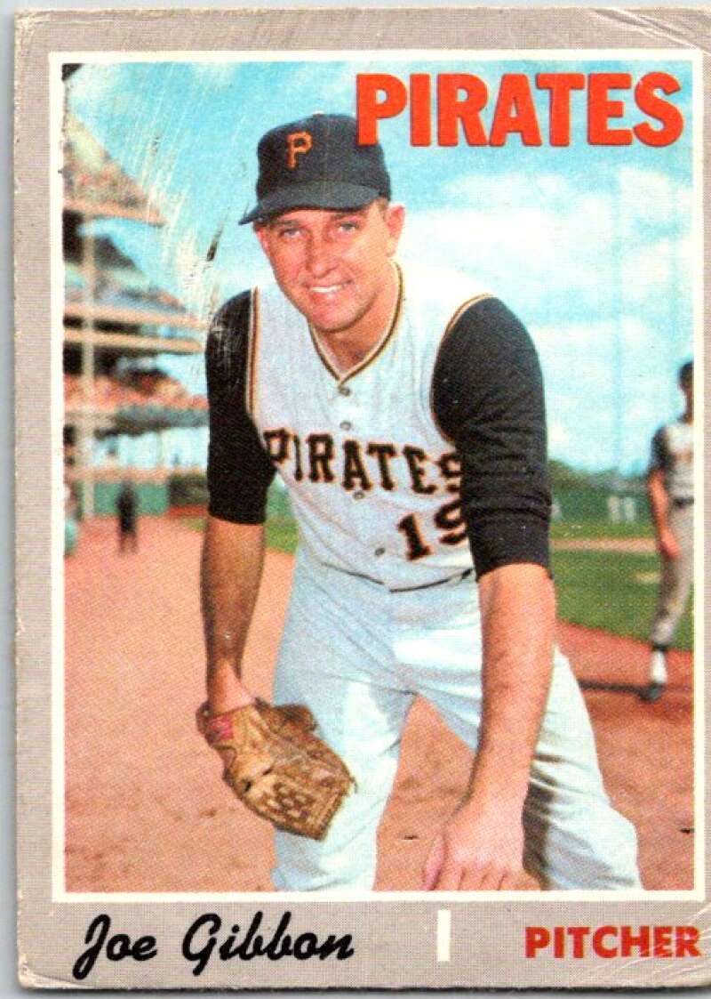 1970 Topps MLB #517 Joe Gibbon Pittsburgh Pirates V47962
