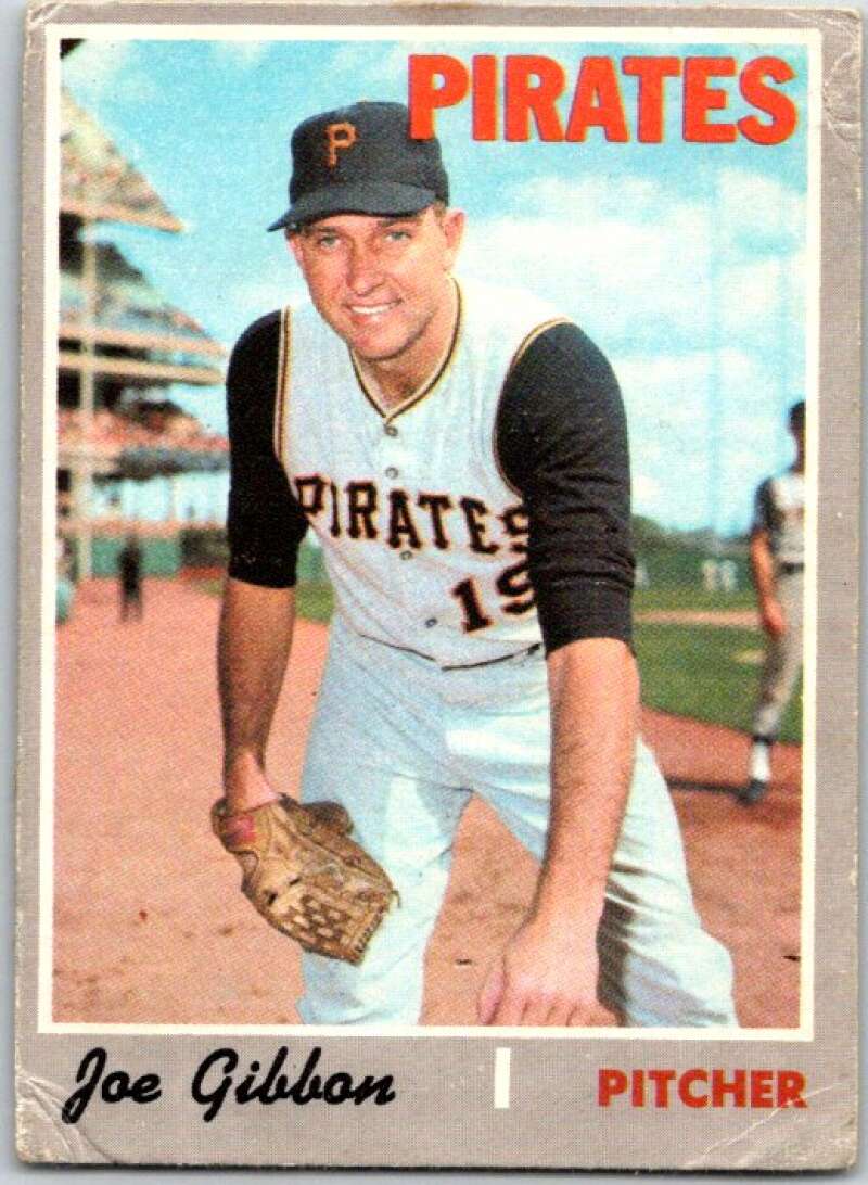 1970 Topps MLB #517 Joe Gibbon Pittsburgh Pirates V47963