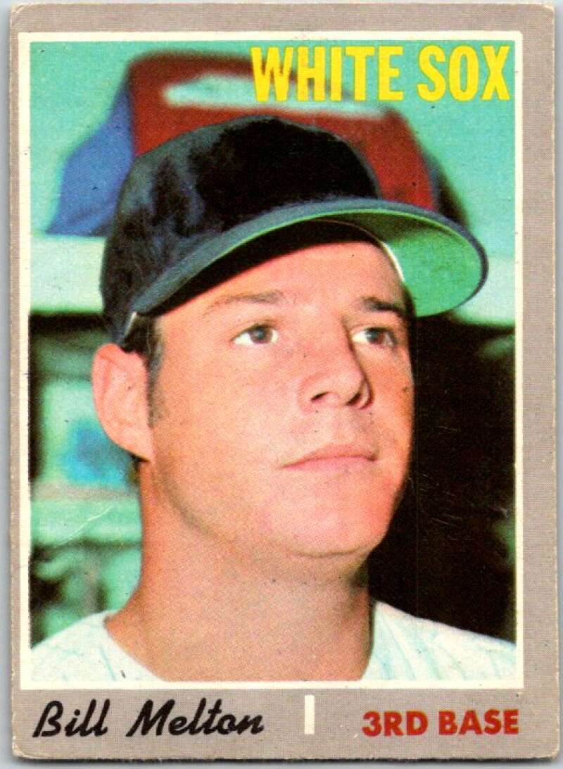 1970 Topps MLB #518 Bill Melton Chicago White Sox V47965