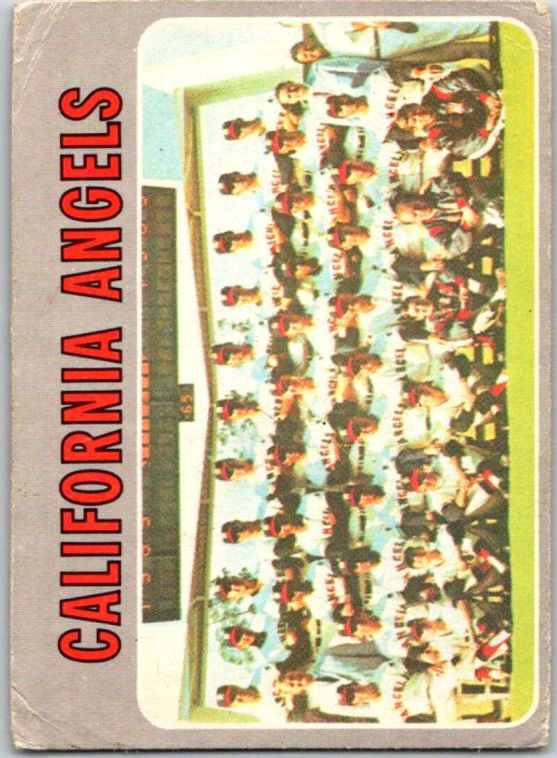 1970 Topps MLB #522 Angels Team California Angels V47969