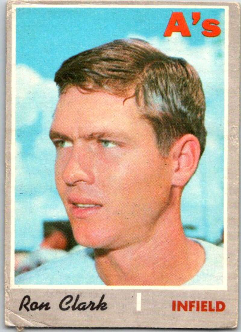1970 Topps MLB #531 Ron Clark Oakland Athletics V47978