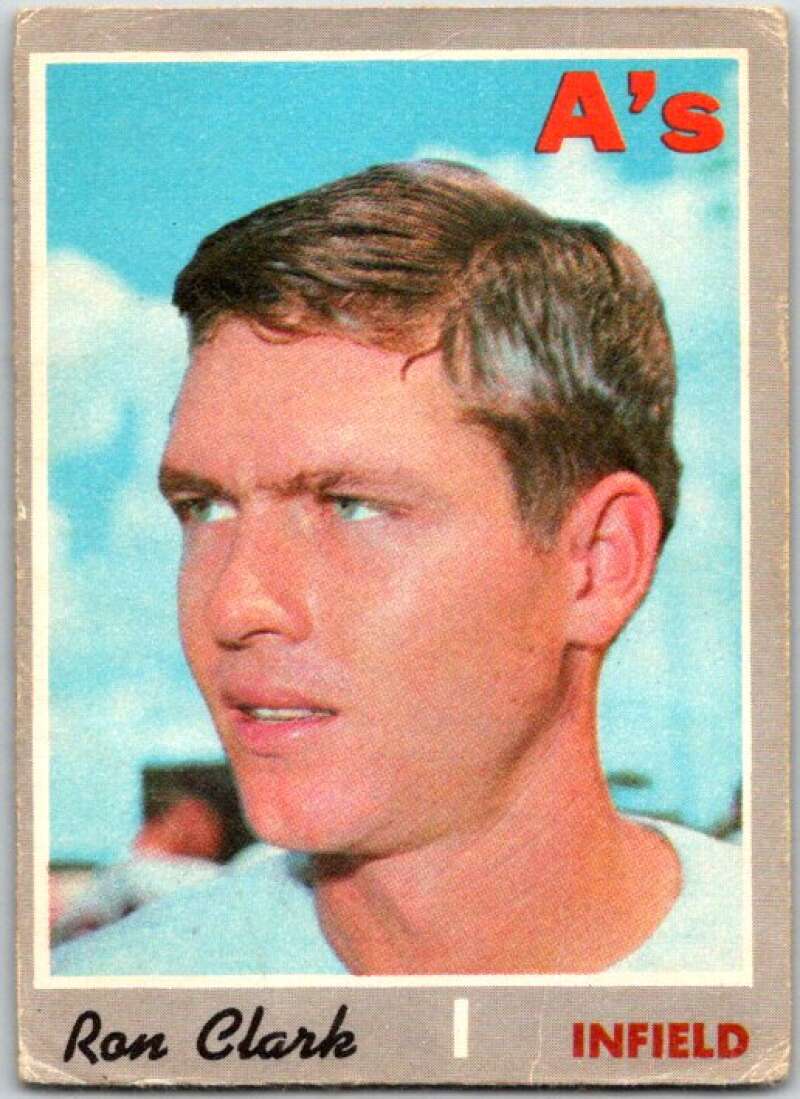 1970 Topps MLB #531 Ron Clark Oakland Athletics V47979
