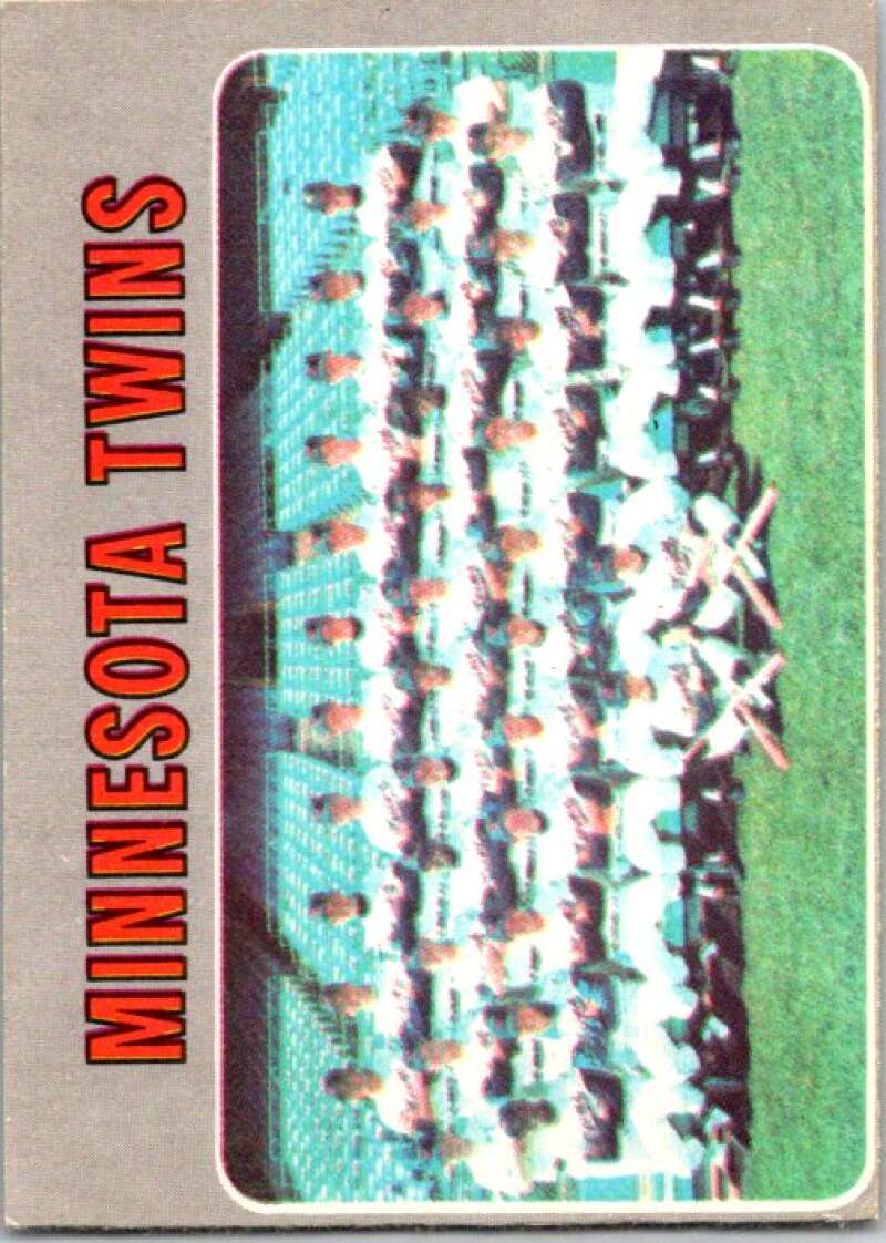 1970 Topps MLB #534 Twins Team Minnesota Twins V47985
