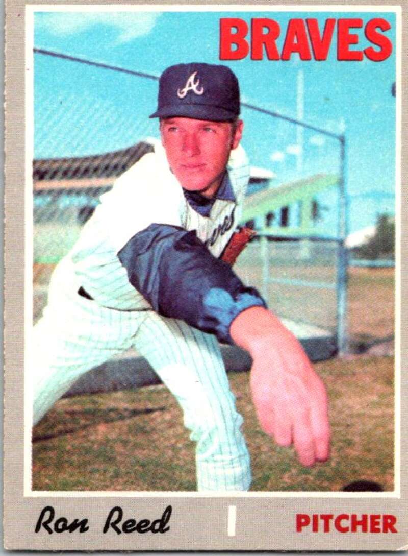 1970 Topps MLB #546 Ron Reed Atlanta Braves V47998