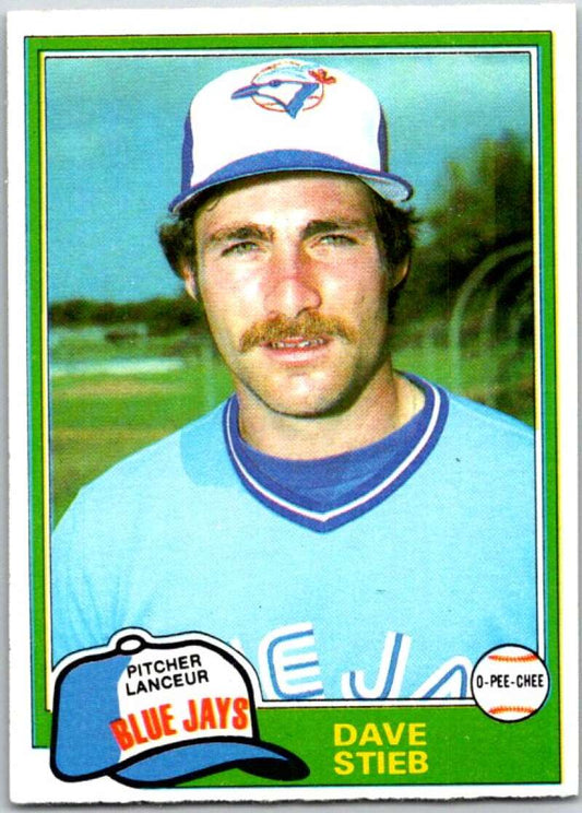 1981 O-Pee-Chee MLB #5 Dave Stieb  Toronto Blue Jays  V47529