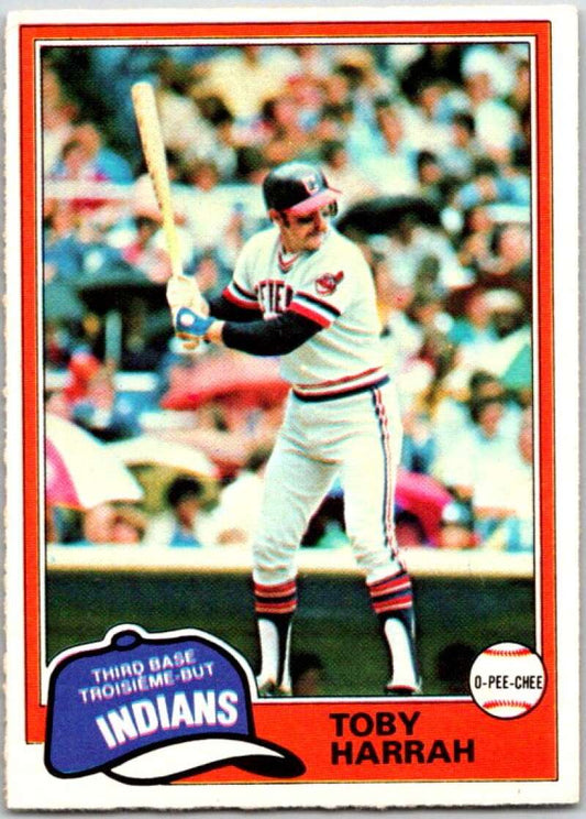 1981 O-Pee-Chee MLB #67 Toby Harrah  Cleveland Indians  V47574