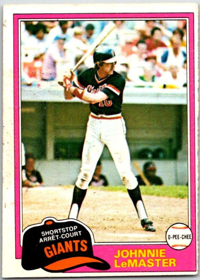 1981 O-Pee-Chee MLB #82 Barry Bonnell Toronto Blue Jays V47589