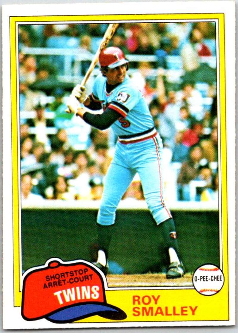 1981 O-Pee-Chee MLB #115 Roy Smalley Minnesota Twins V47614