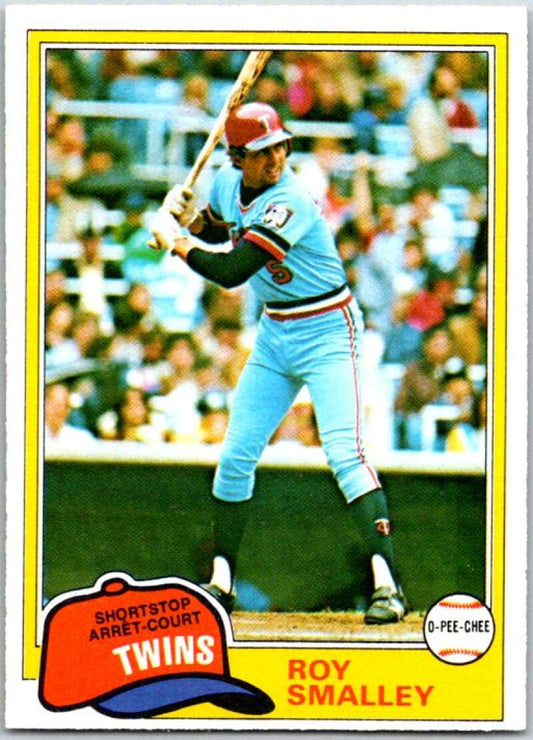 1981 O-Pee-Chee MLB #115 Roy Smalley  Minnesota Twins  V47615