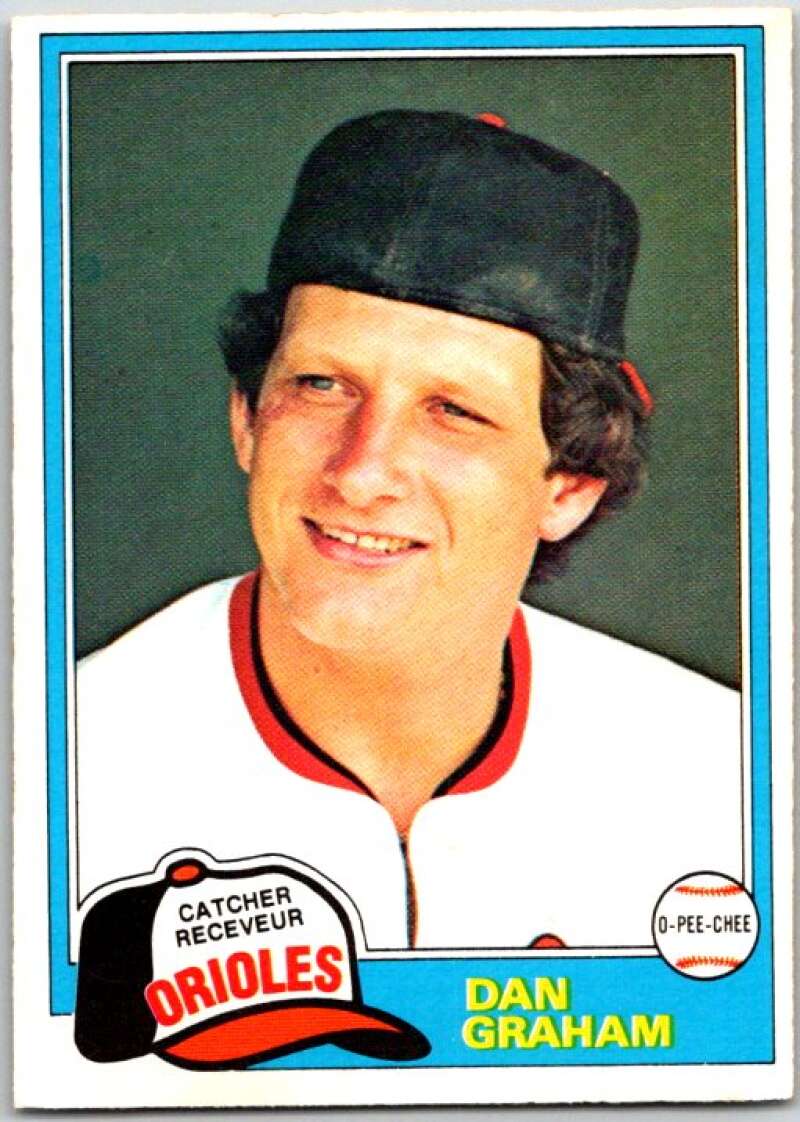 1981 O-Pee-Chee MLB #161 Dan Graham Baltimore Orioles V47653
