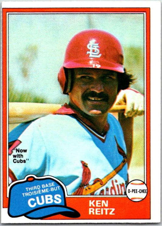 1981 O-Pee-Chee MLB #315 Kirk Gibson  Detroit Tigers  V47770