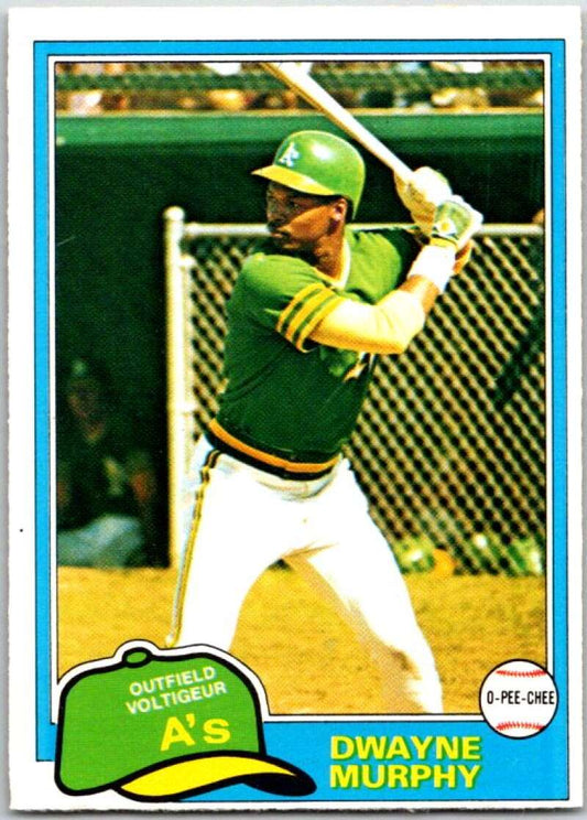 1981 O-Pee-Chee MLB #340 Ben Oglivie  Milwaukee Brewers  V47786
