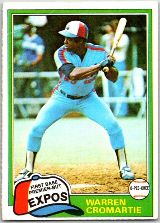 1981 O-Pee-Chee MLB #344 Steve Rogers  Montreal Expos  V47790