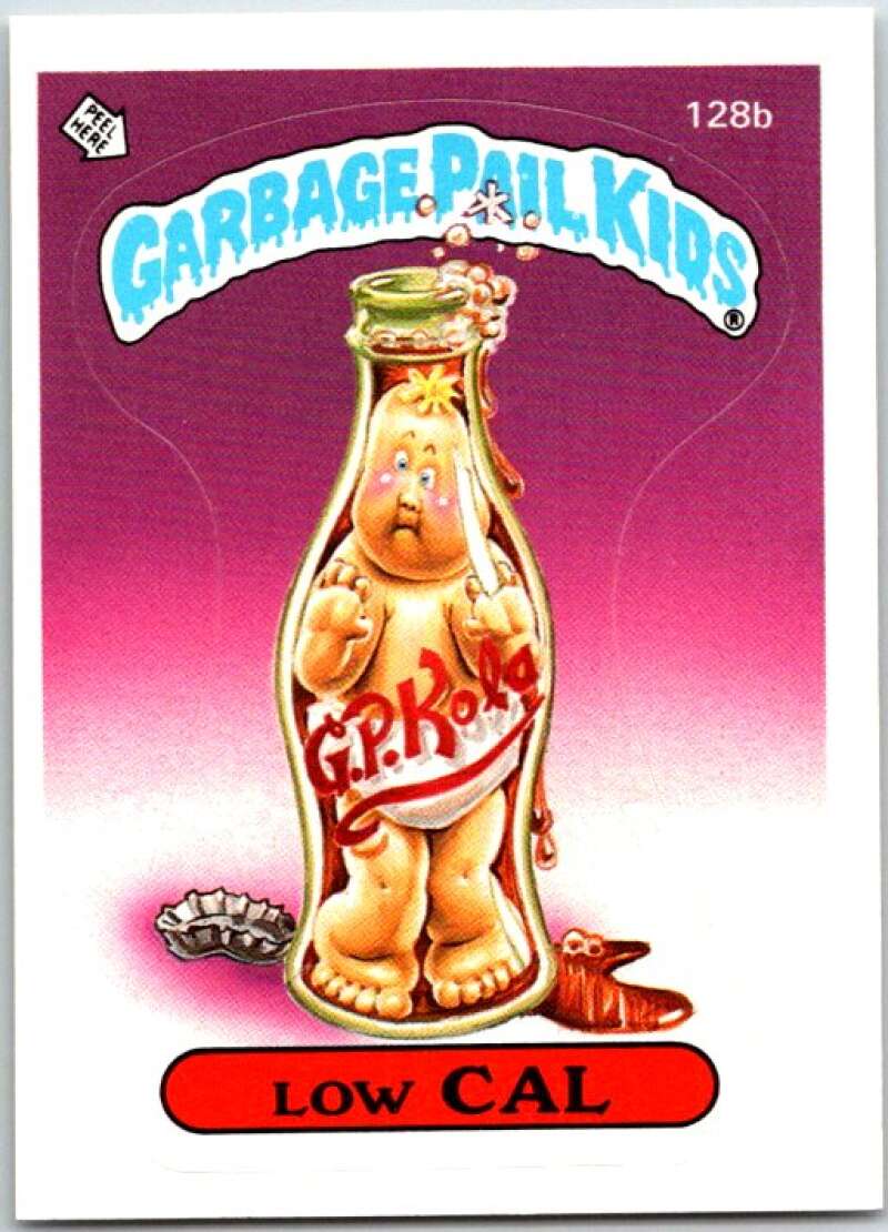 1986 Garbage Pail Kids #128b Low Cal V48012