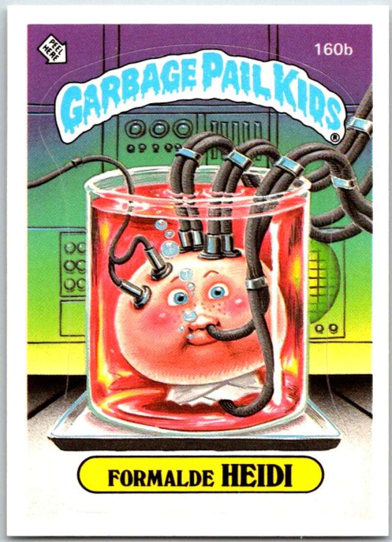 1986 Garbage Pail Kids #160b Formalde Heidi V48035