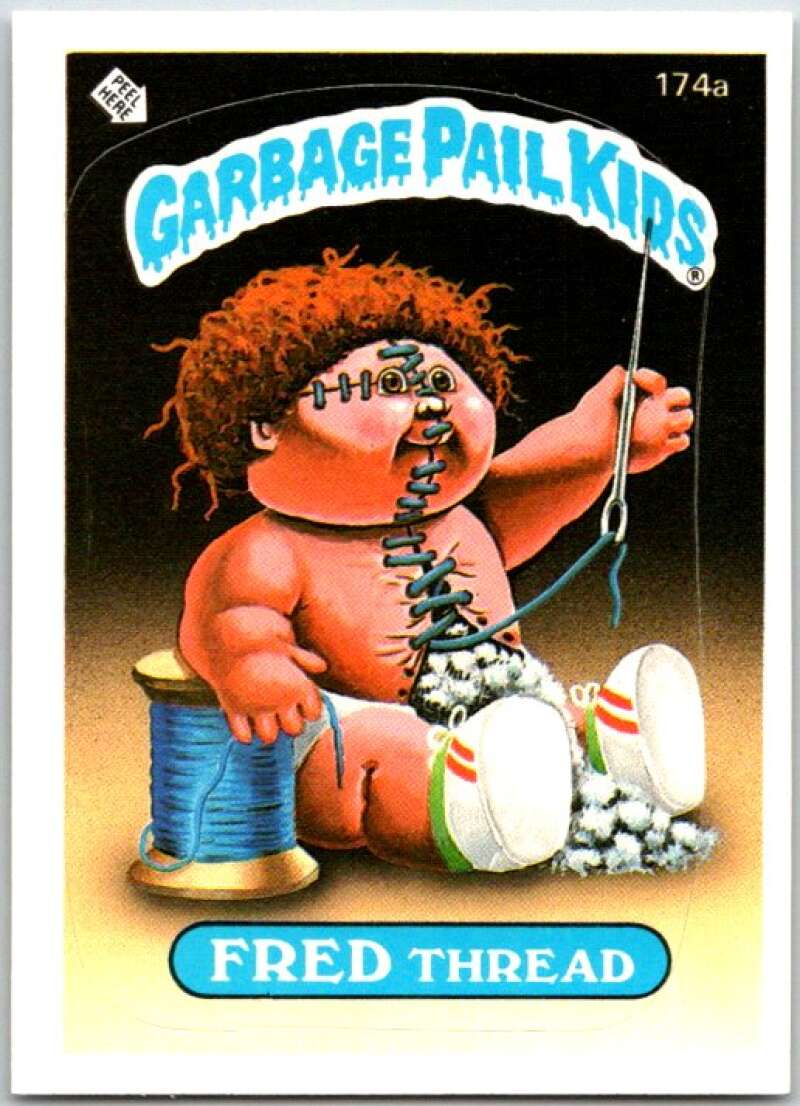 1986 Garbage Pail Kids #174a Fred Thread V48044