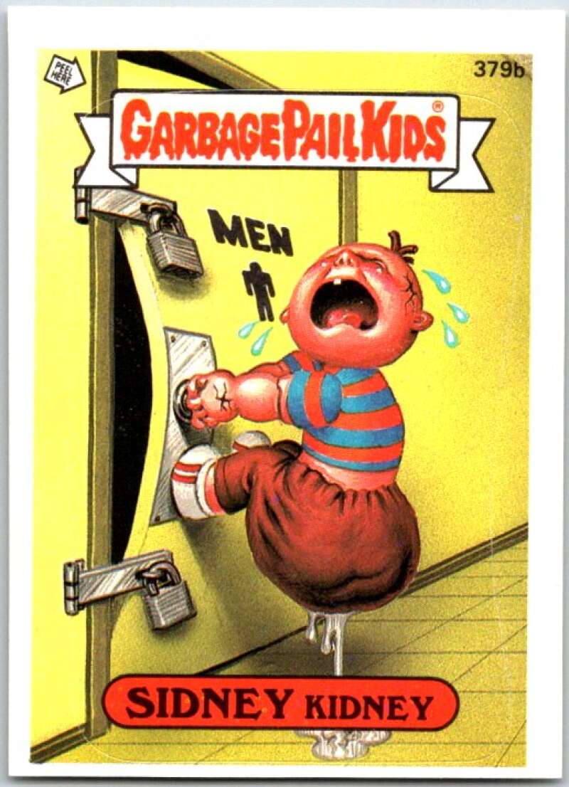 1987 Garbage Pail Kids #379b Sidney Kidney V48052