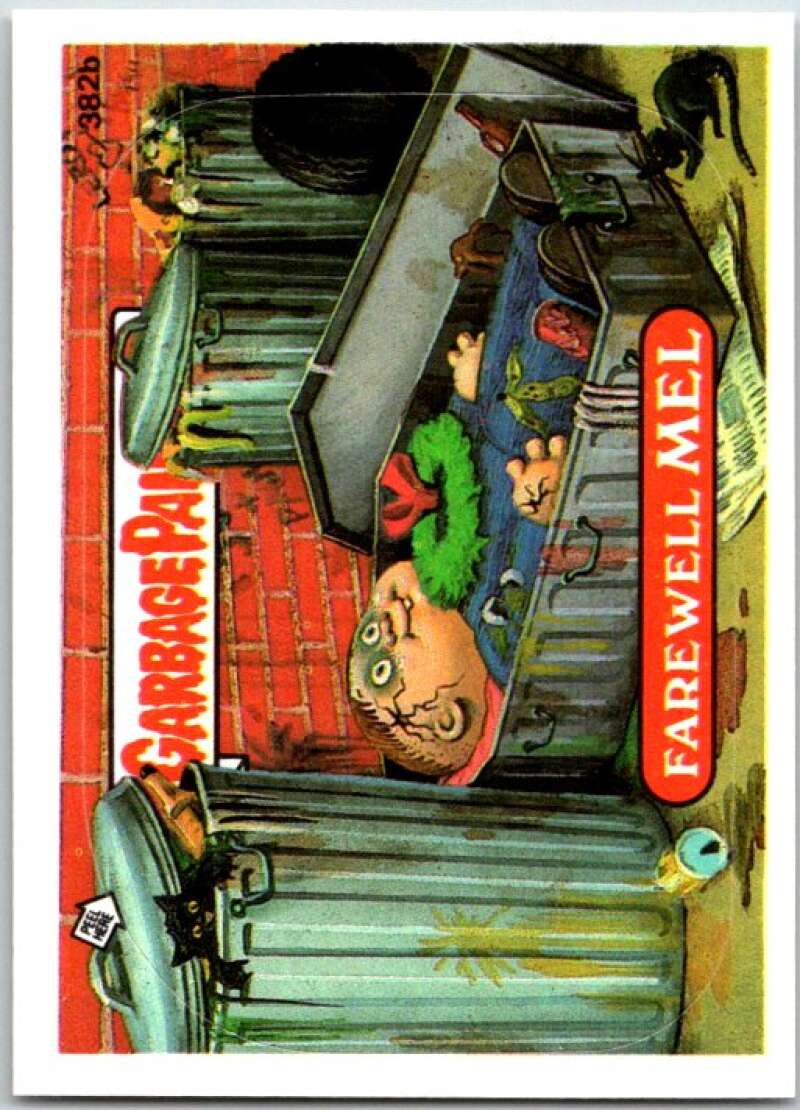 1987 Garbage Pail Kids #382b Farewell Mel V48053