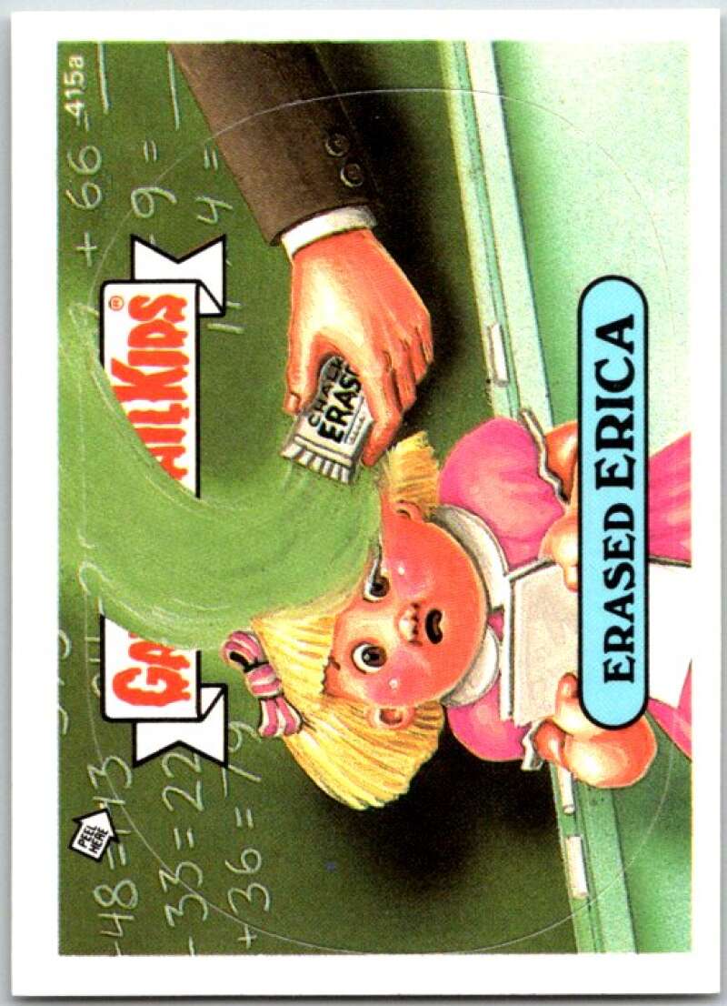 1987 Garbage Pail Kids #415a Erased Erica V48068