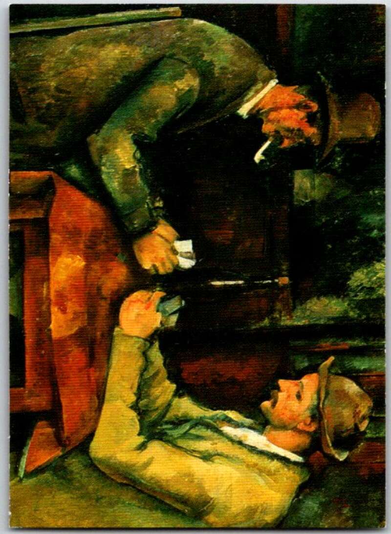 1993 Masterpiece Collection # 66. The Card Players V48108