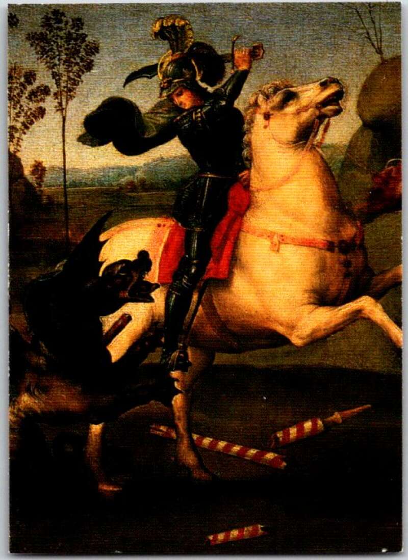1993 Masterpiece Collection # 83. St. George And The Dragon V48113