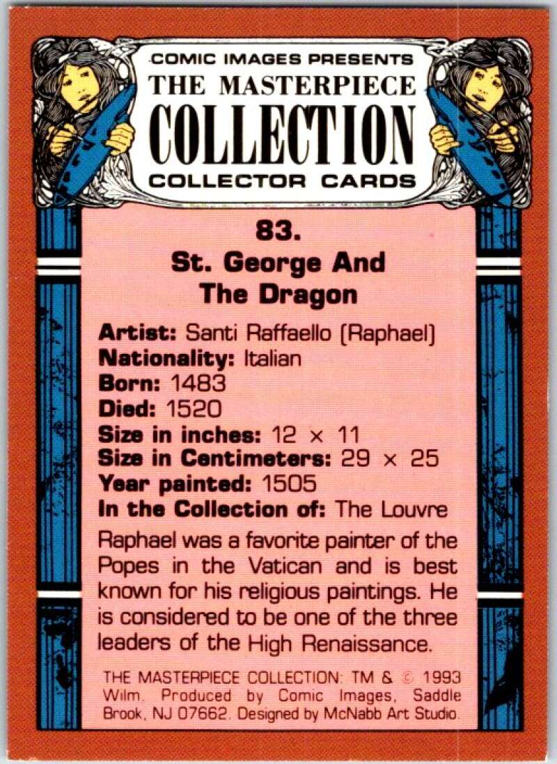 1993 Masterpiece Collection # 83. St. George And The Dragon V48113