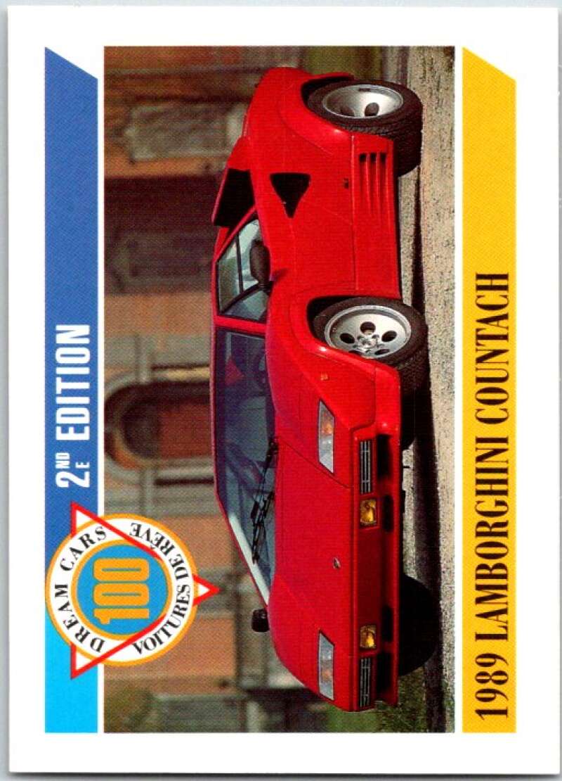 1992 Dream Cars #3. Lamaborghini Countach V48256