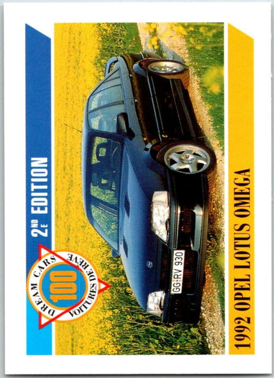 1992 Dream Cars #9. Opel Lotus Omega  V48260