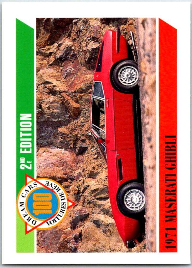 1992 Dream Cars #81. Masterati Ghibli V48302