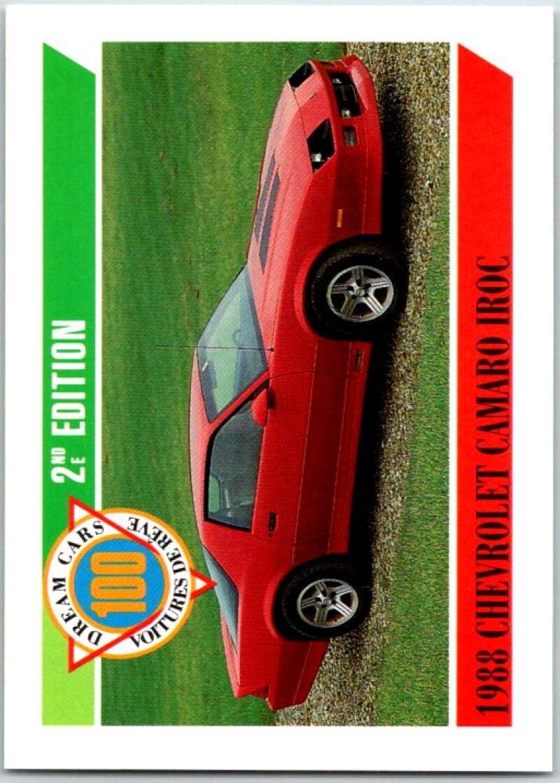 1992 Dream Cars #97. Lambroghini Mura 100. Chevrolet Camaro Iroc V48316