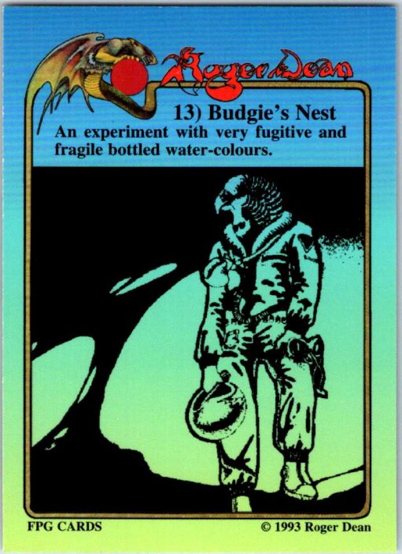 1993 Roger Dean Comic # 13. Budgie's Nest V48321