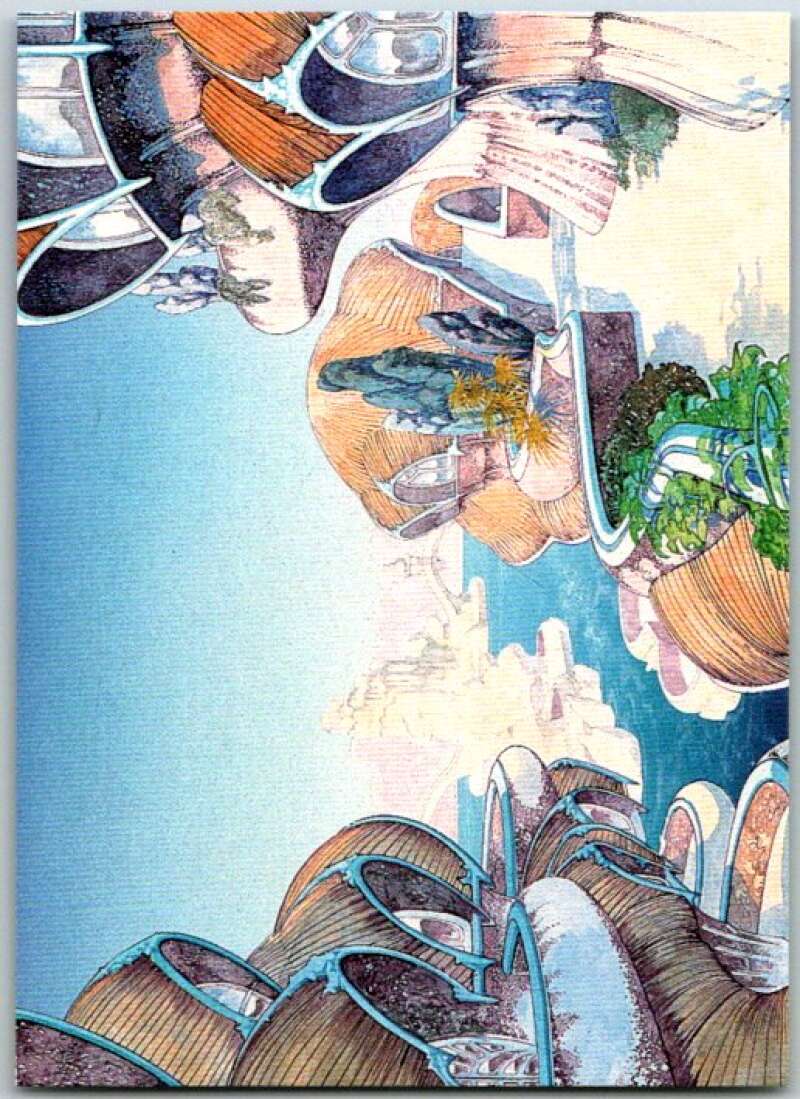 1993 Roger Dean Comic # 57. Sydney High-Rise Village V48339