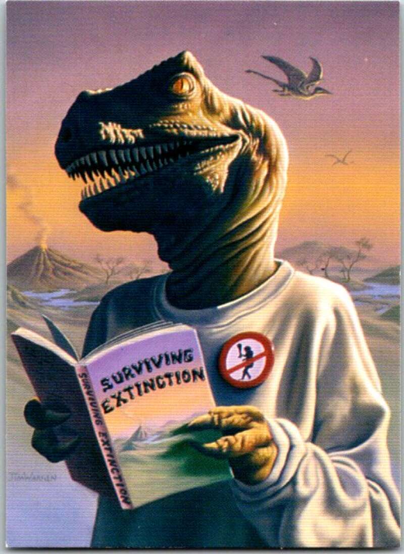 1994 Jim Warrer 2 Comic #29. Avoiding Extinction V48230