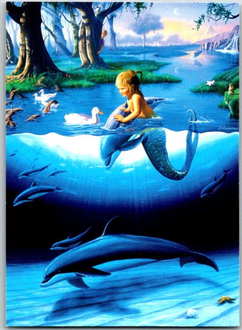 1994 Jim Warrer 2 Comic #45. The Littlest Mermaid V48236