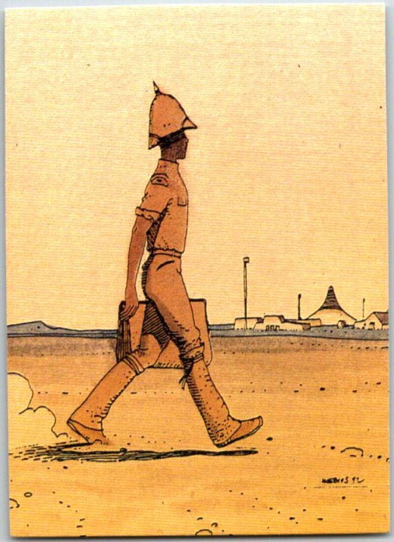 1993 Moebius Comic #1. Major Grubert V48151