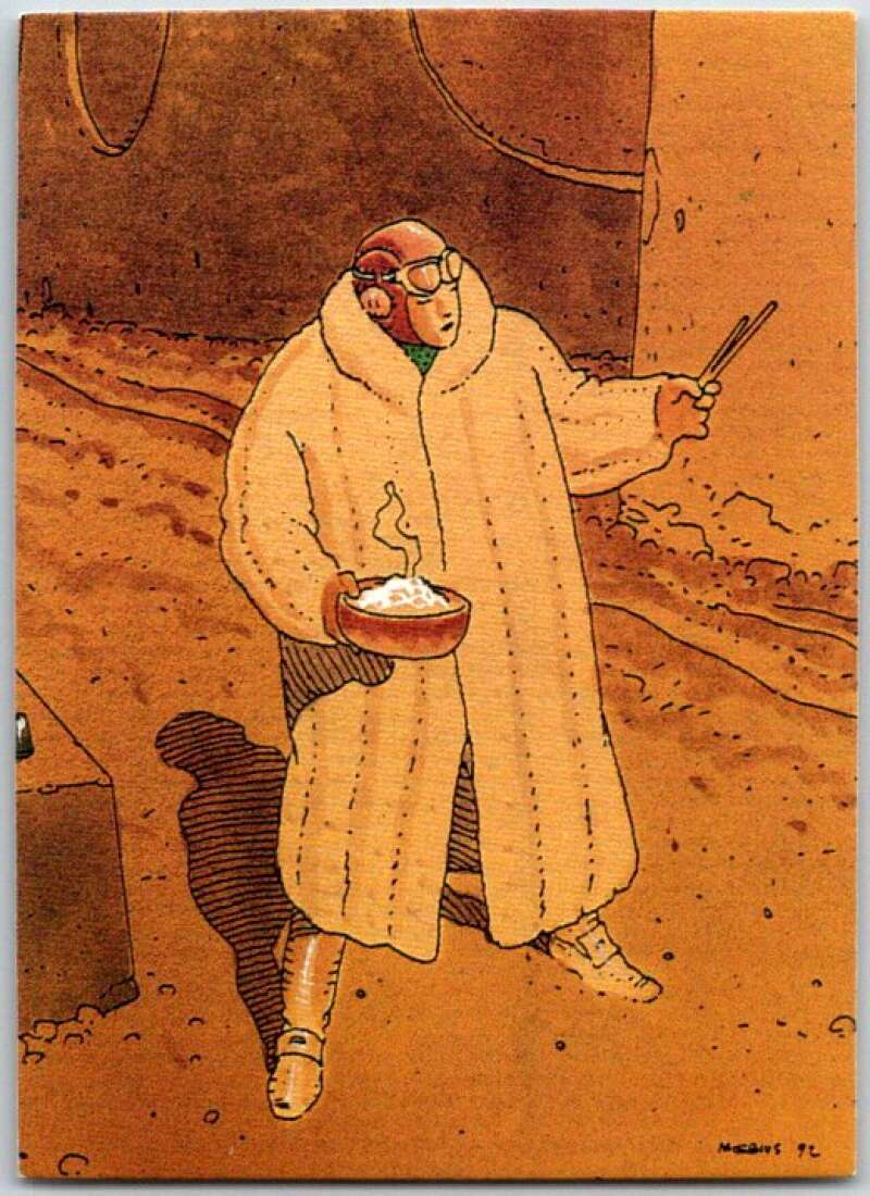 1993 Moebius Comic #8. Barnier's Escape V48155