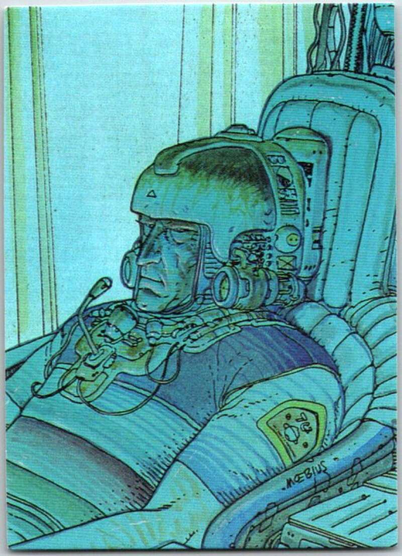 1993 Moebius Comic #76. Hyperspace Bridge V48211